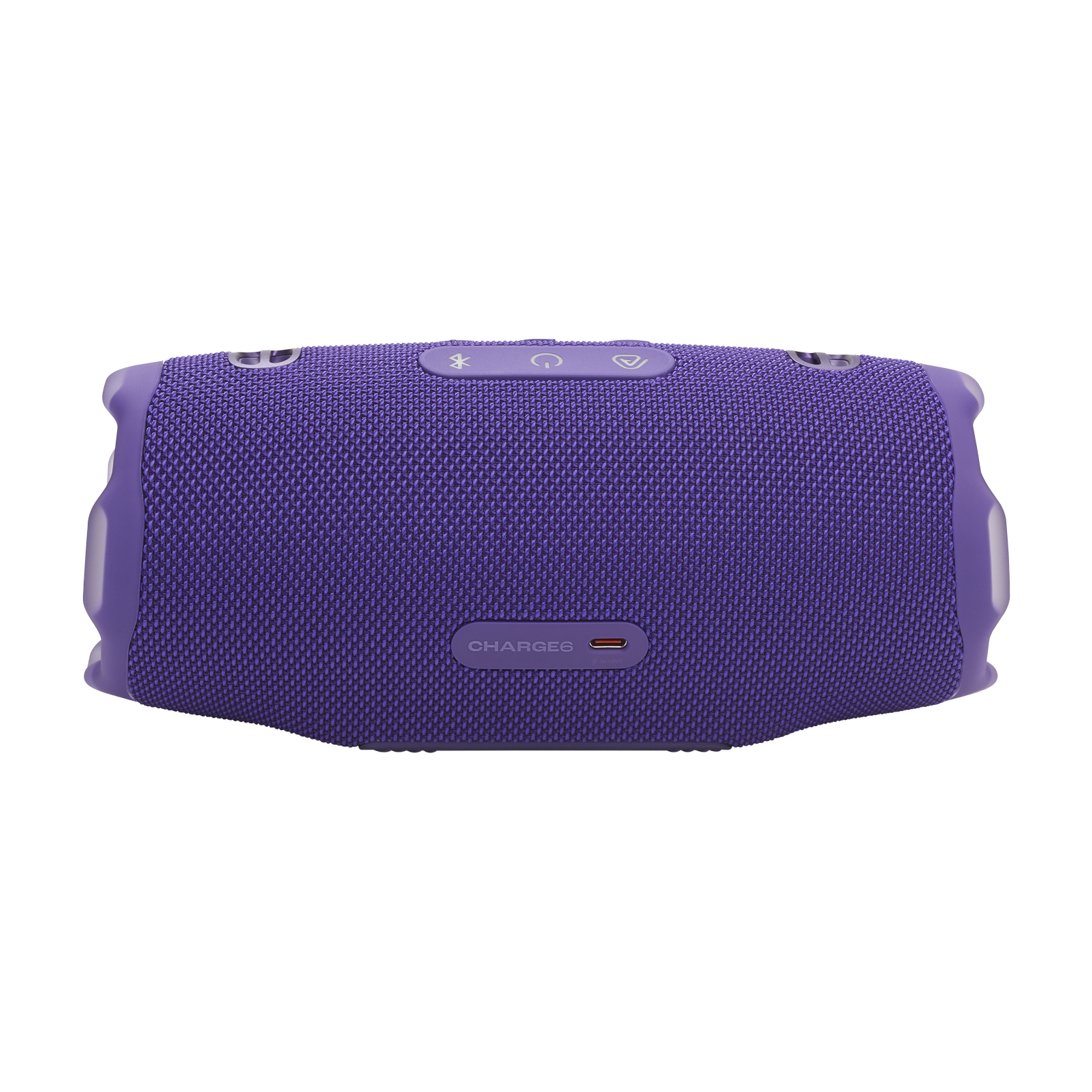 Bocina portátil jbl charge6 30w color púrpura resistente al agua y polvo